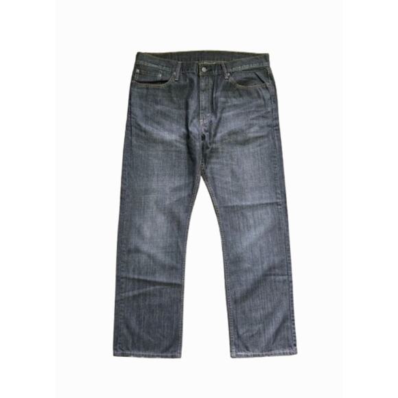 Levi's 514 Jeans Light Gray Men's Size 38/32 Straight Leg Cotton Button-Up - Picture 1 of 12